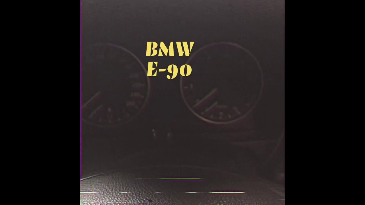 Como ver la temperatura del motor BMW E90. Menú oculto (español).