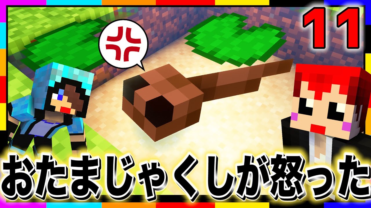 【あかがみん】オタマジャクシの気持ち考えた事あんのか！？【マインクラフト/あかがみんクラフトGO/赤髪のとも】#11