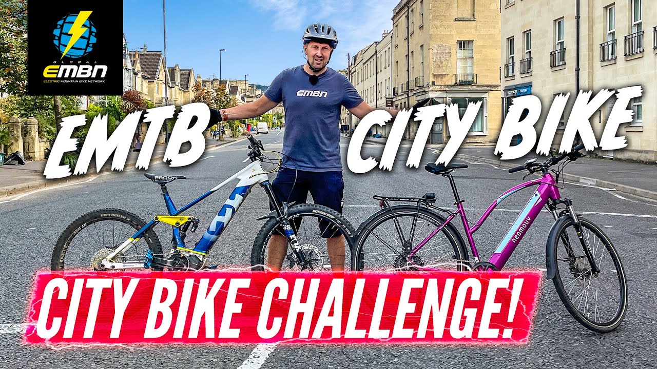 Electric City Bike Vs EMTB | E-Bike City Challenge!
