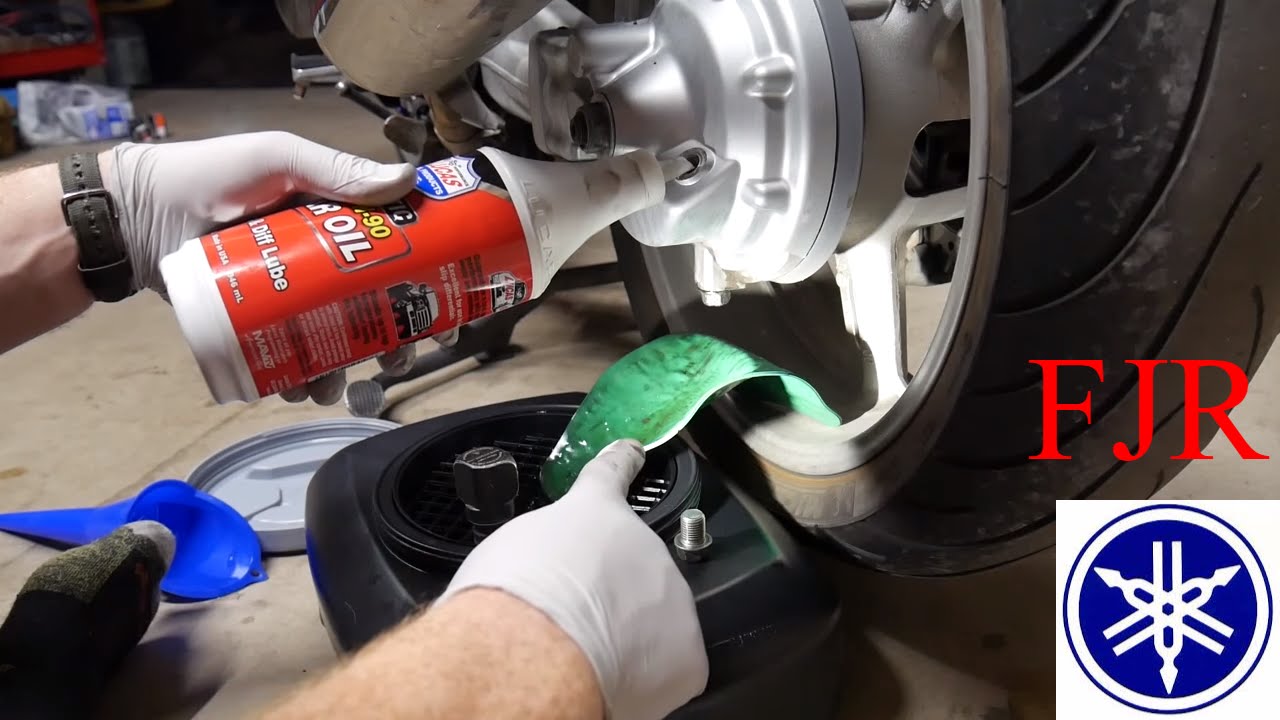 FJR1300 Oil & Final Drive Fluid Change