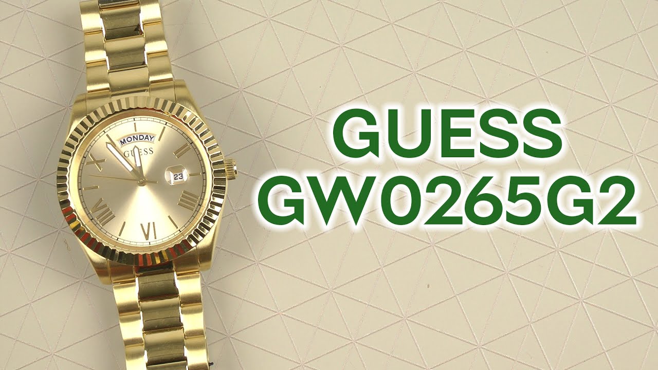 Розпаковка GUESS GW0265G2