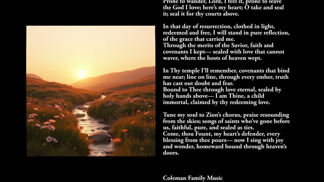 Tune My Heart To Sing Thy Grace v02