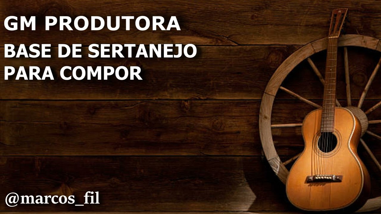 Base de Sertanejo Universit&aacute;rio para Compor / Composi&ccedil;&atilde;o