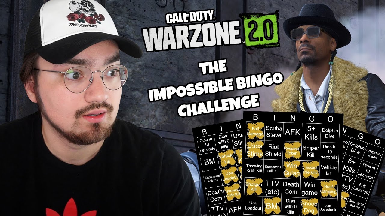 The Impossible Warzone Bingo Challenge...