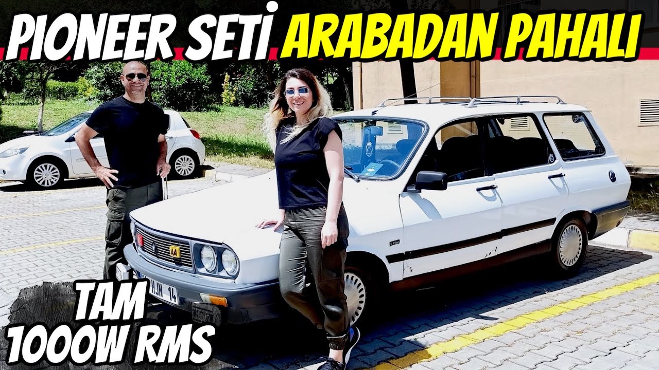 ARABACI KADINLAR | Kübra'nın 1000W Pioneer'lı Renault 12 Toros SW