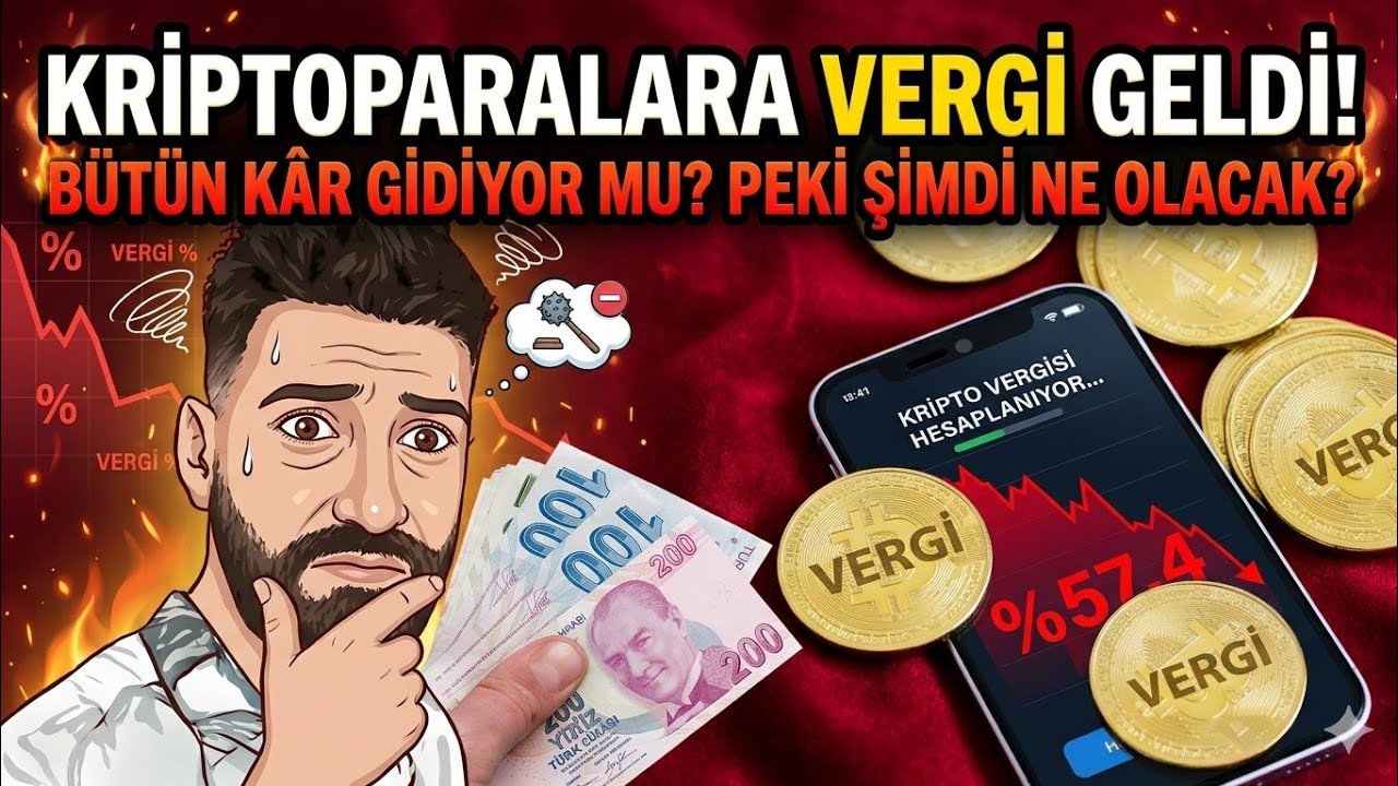Kriptopara Vergisi Netleşti #kriptopara #vergi #kriptoparavergi #bitcoin #altcoin #borsa #sondakika