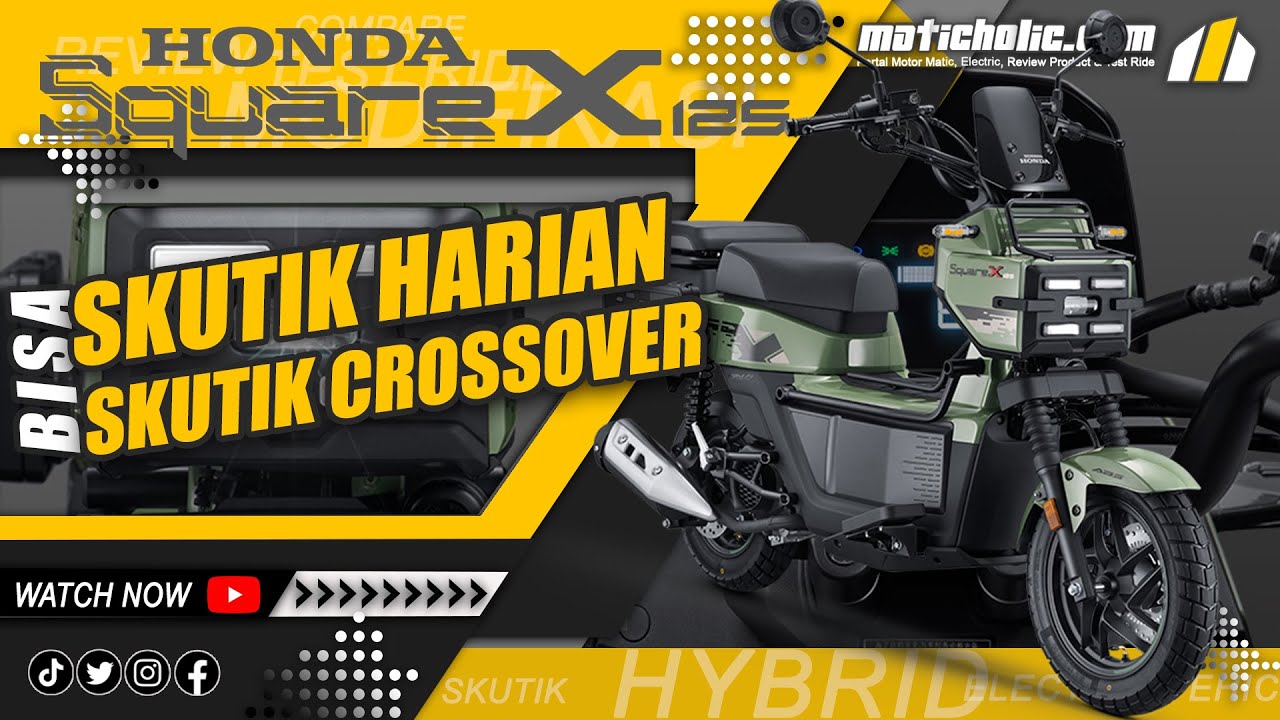 SKUTIK KOTAK HONDA SQUARE X125: BERANI BEDA ATAU SALAH ARAH?