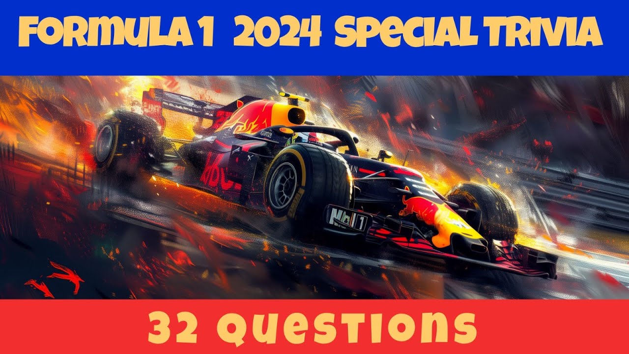 Formula 1 2024: Can You Get The Pole? 32 Trivia Quiz