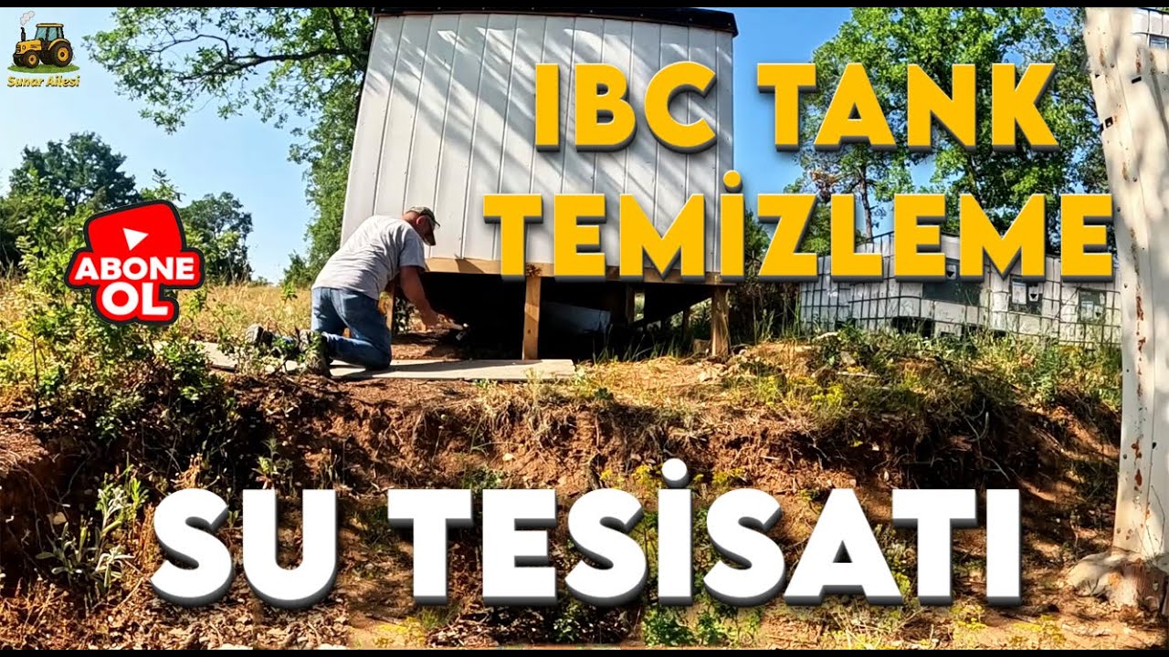 24 Bölüm KÖY EVİNE IBC SU DEPOSU BAĞLAMA VE SU TESİSATI