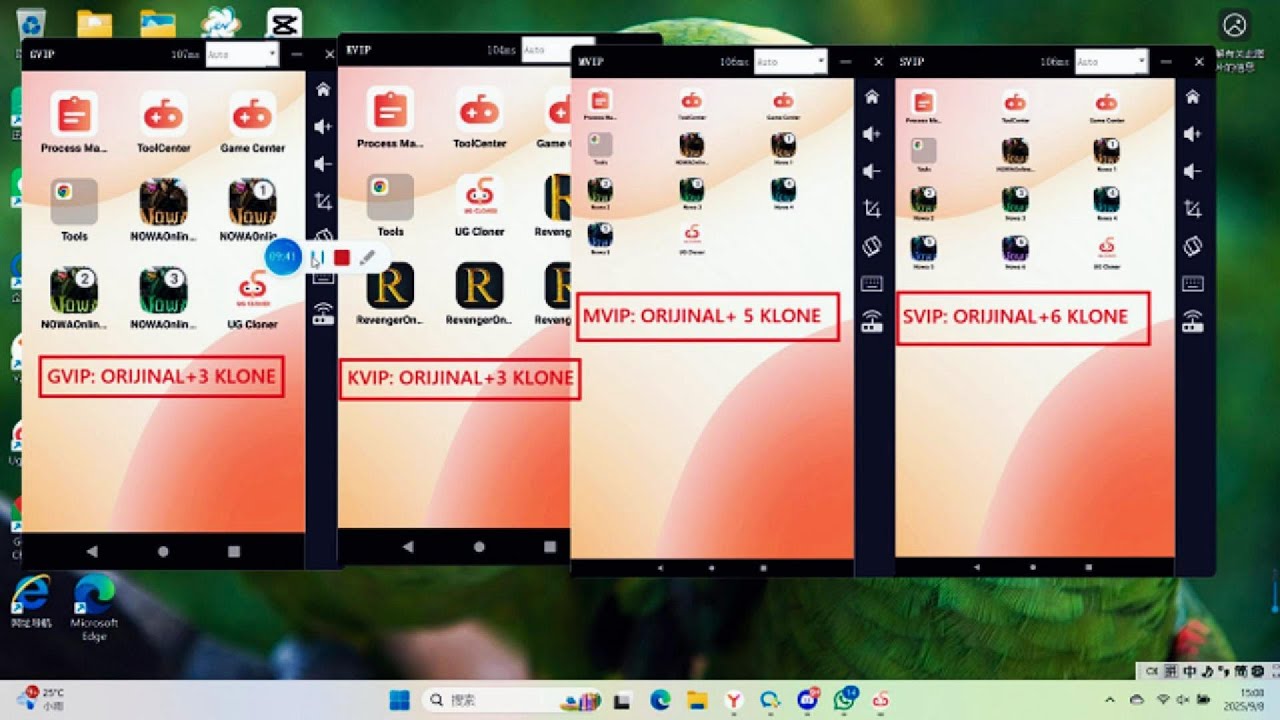 Oyun Klonlama Eğitimi | Klavye | UgPhone(SVIP/MVIP/KVIP/GVIP)