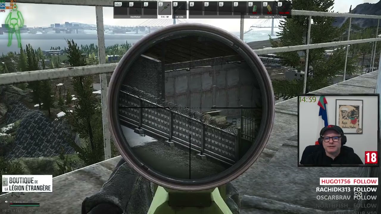 Escape from Tarkov - cultistes & Base Militaire - !settings - !playlist - !eft - (Part 27/29)