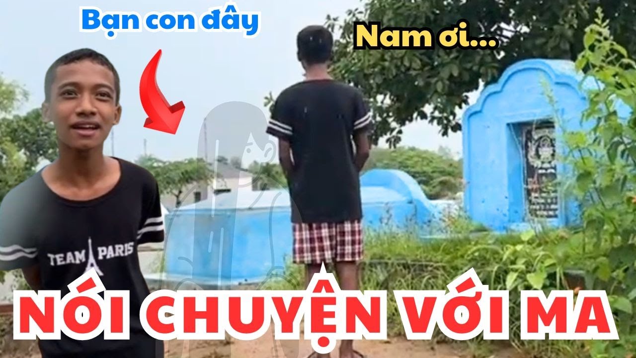 Cậu bé Nam Nói Chuyện Với Ma Giữa Trời Mưa Ngoài Nghĩa Địa. Ai Gọi Cũng Không Nghe Thấy