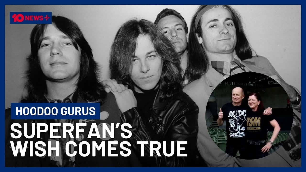 Hoodoo Gurus Superfan’s Wish Comes True After 40 Years | 10 News+
