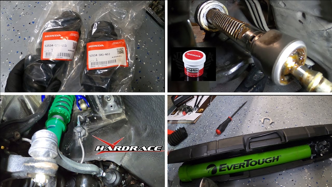 Hardrace Inner/Outer Tie Rods Install | '94 Integra GSR
