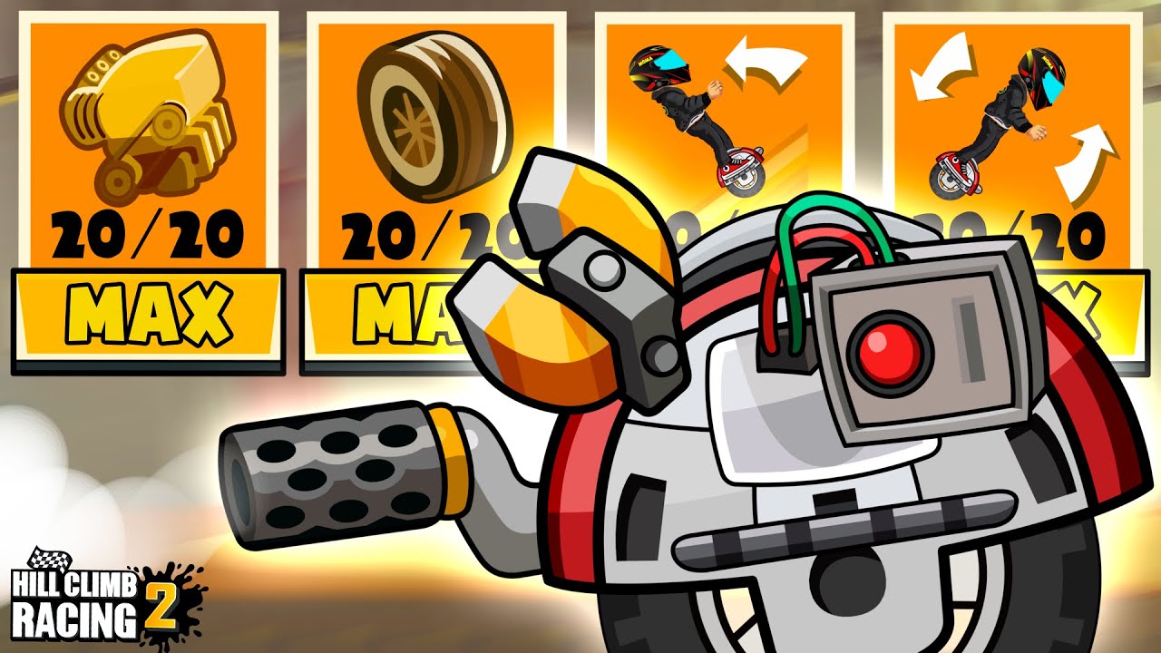 A NEW SEASON AND A MAXIMALLY IMPROVED MONOWHEEL! Hill Climb Racing 2