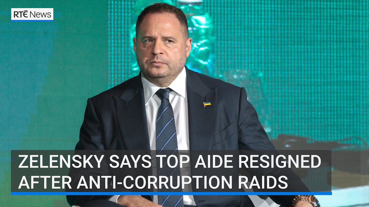 Zelensky says top aide resigned after anti-corruption raids
