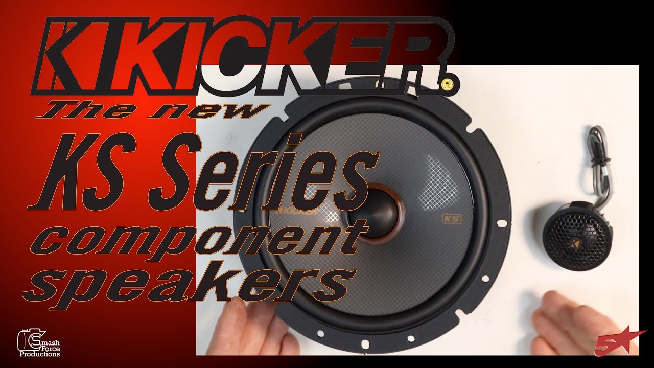 Kicker's new KS Series 6 inch component speakers spstem