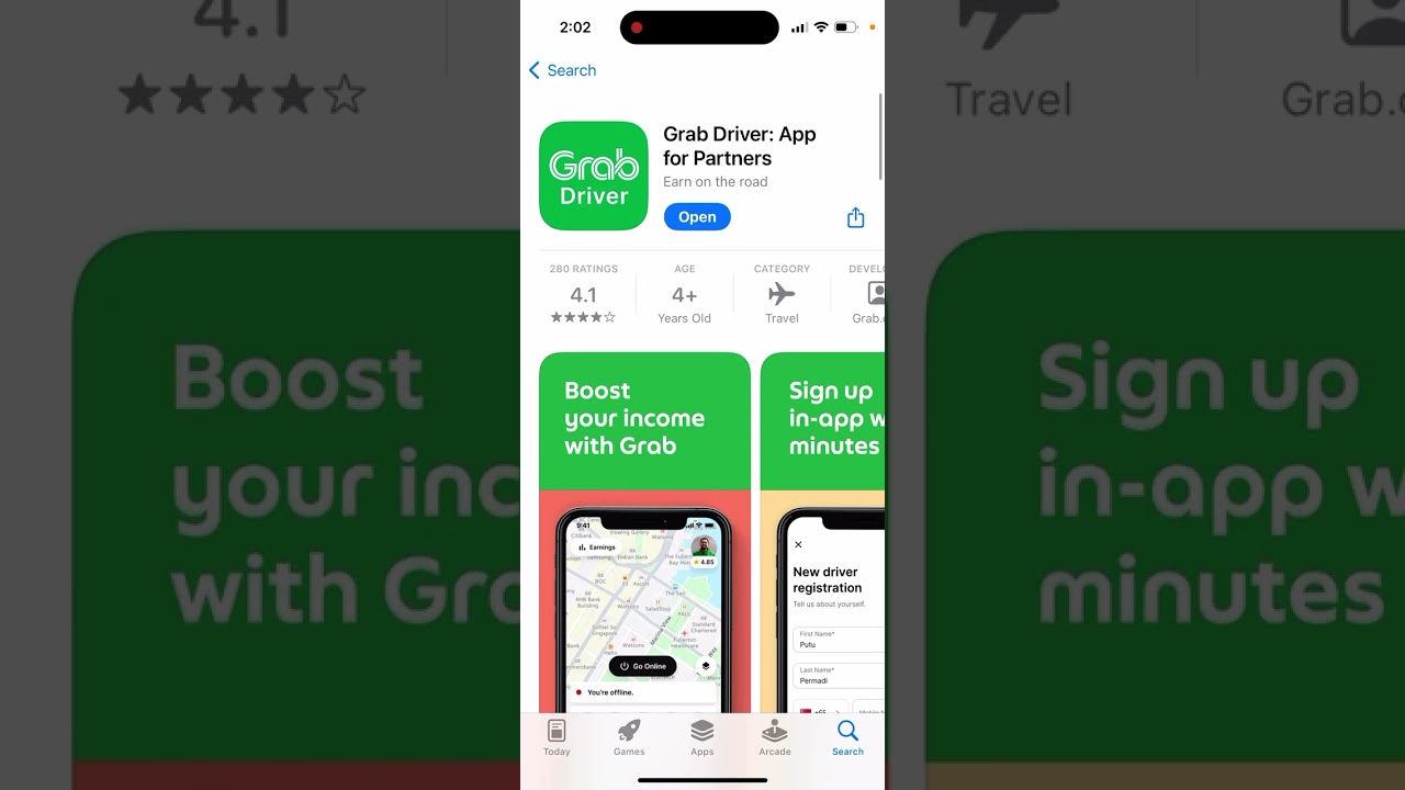 Grab Driver app - how to use