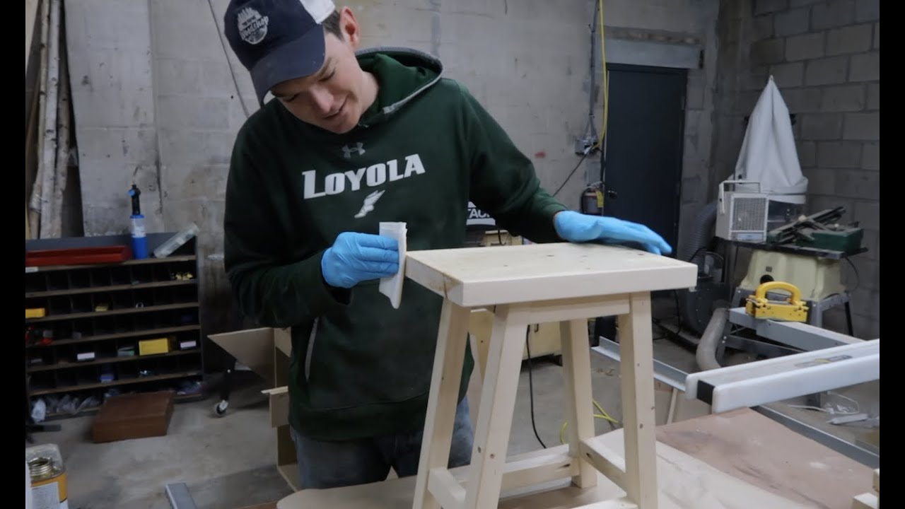 Simple Shop Stool - 2x4 Challenge Build