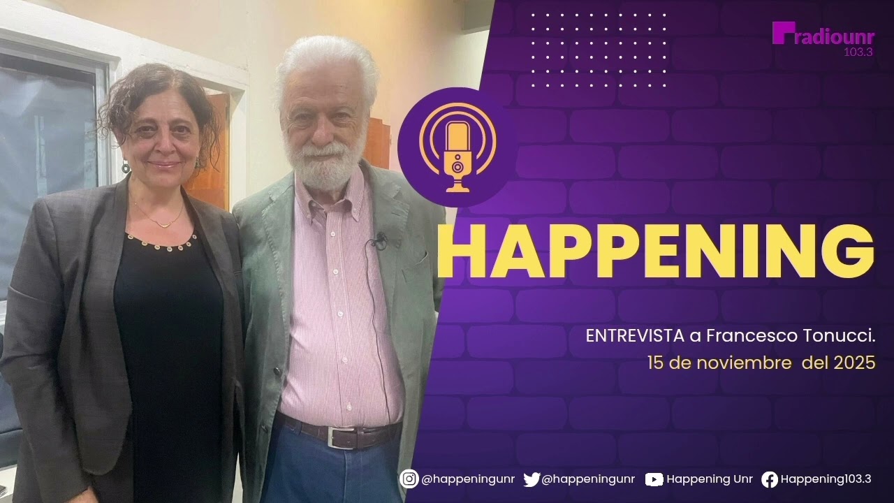 Entrevista a Francesco Tonucci - Happenig - Radio UNR 15-11-25