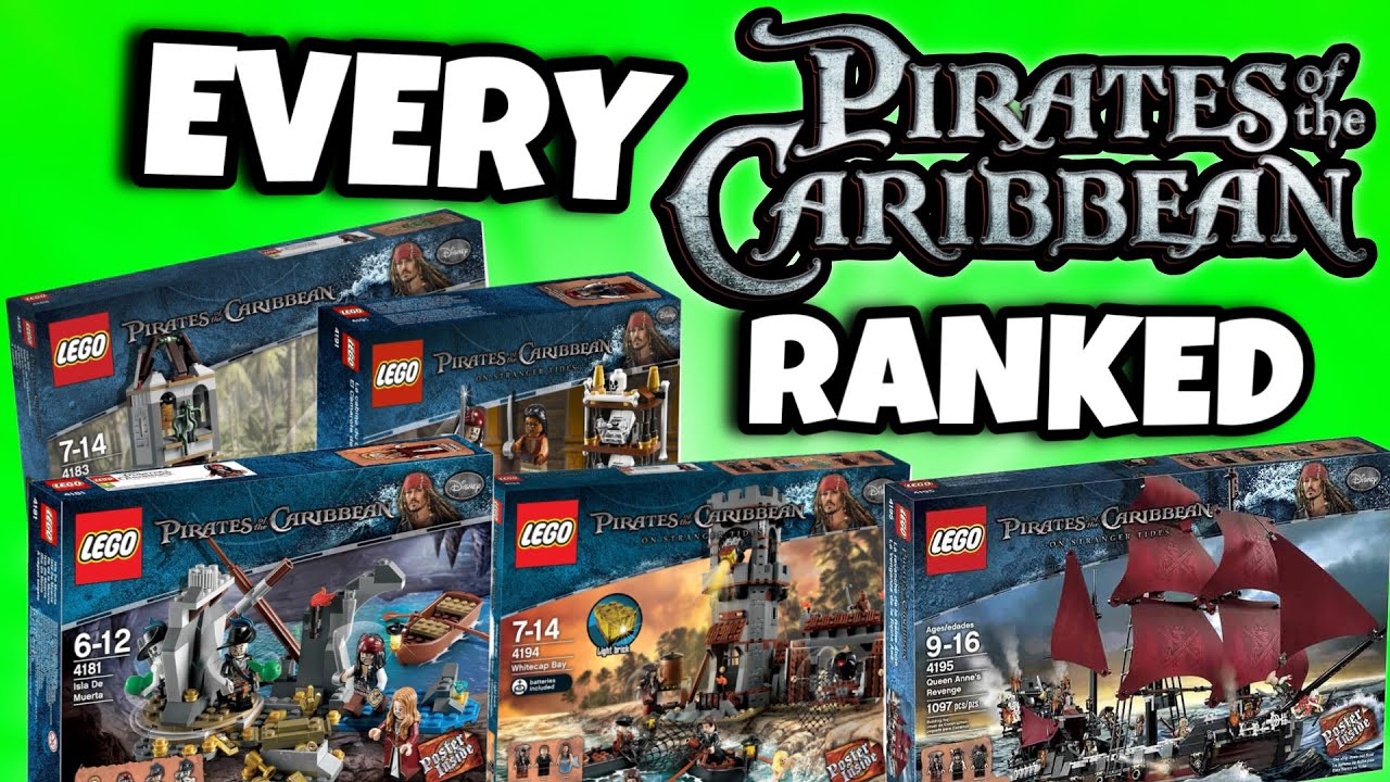 Every LEGO Pirates of the Caribbean Sets Ranked! (2011-2017)