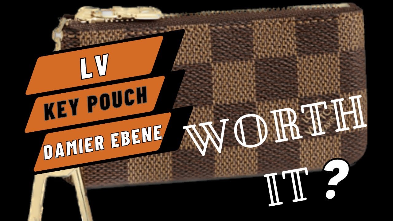 Louis Vuitton Key Pouch Damier Ebene Unboxing  @_jasmineknowsbest