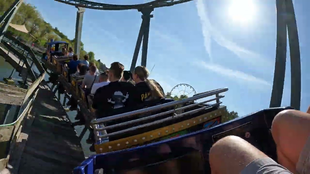Bobbejaanland - Bob Express - Onride First Row 4K