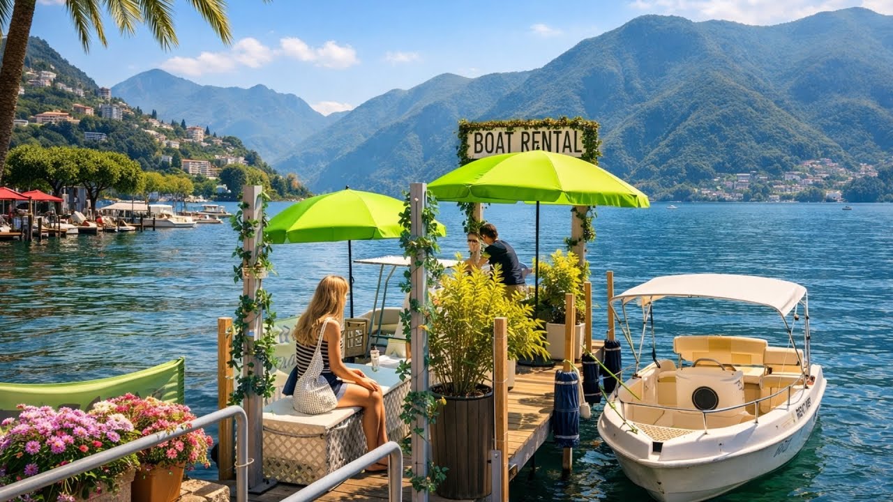 Мир миллиардеров: 3 роскошные швейцарские жемчужины на кристальных альпийских озёрах. Лугано, Люцерн