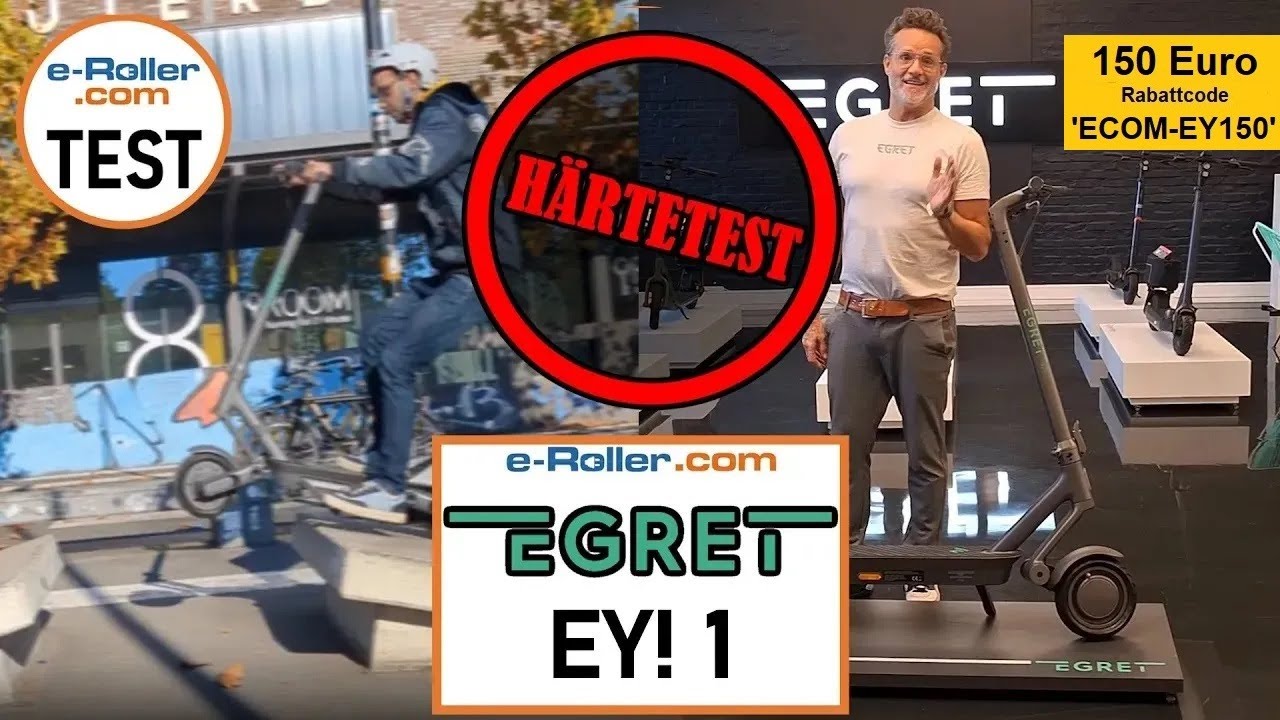 Egret Ey 1 Härte-Test! Von Federung- bis Reichweitentest