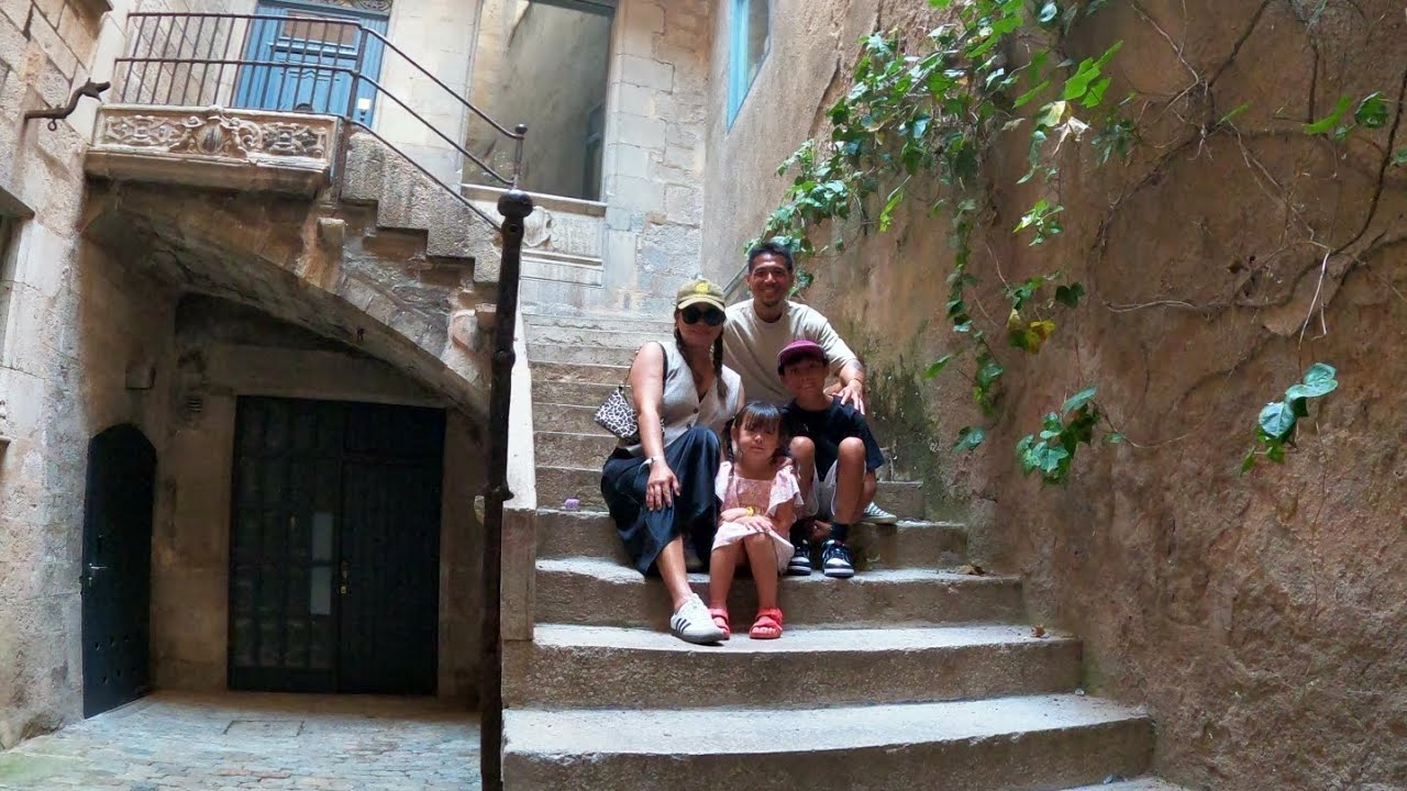 Girona Spain pt.2 2024// Montjuic castle cable car #057