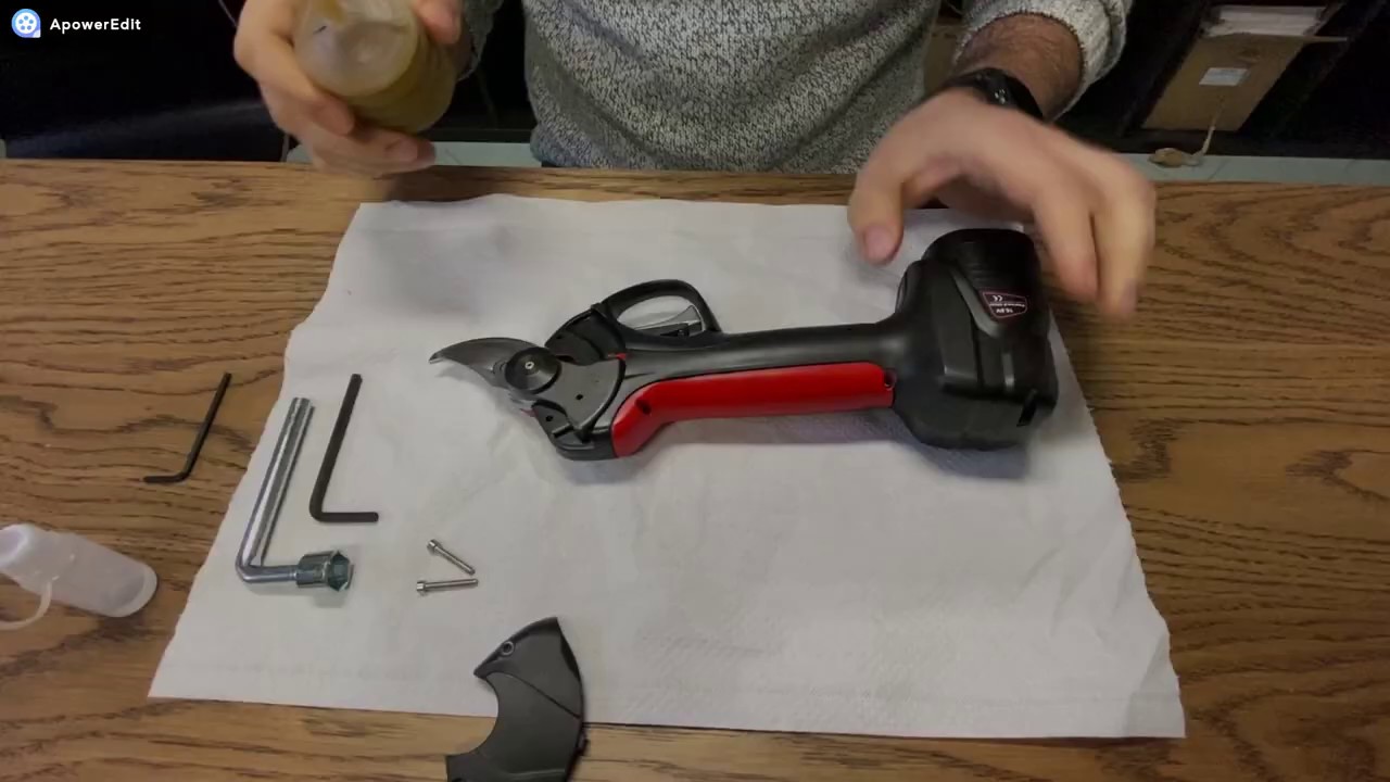 Manutenzione FORBICE A BATTERIA PS 22-25 (english version)