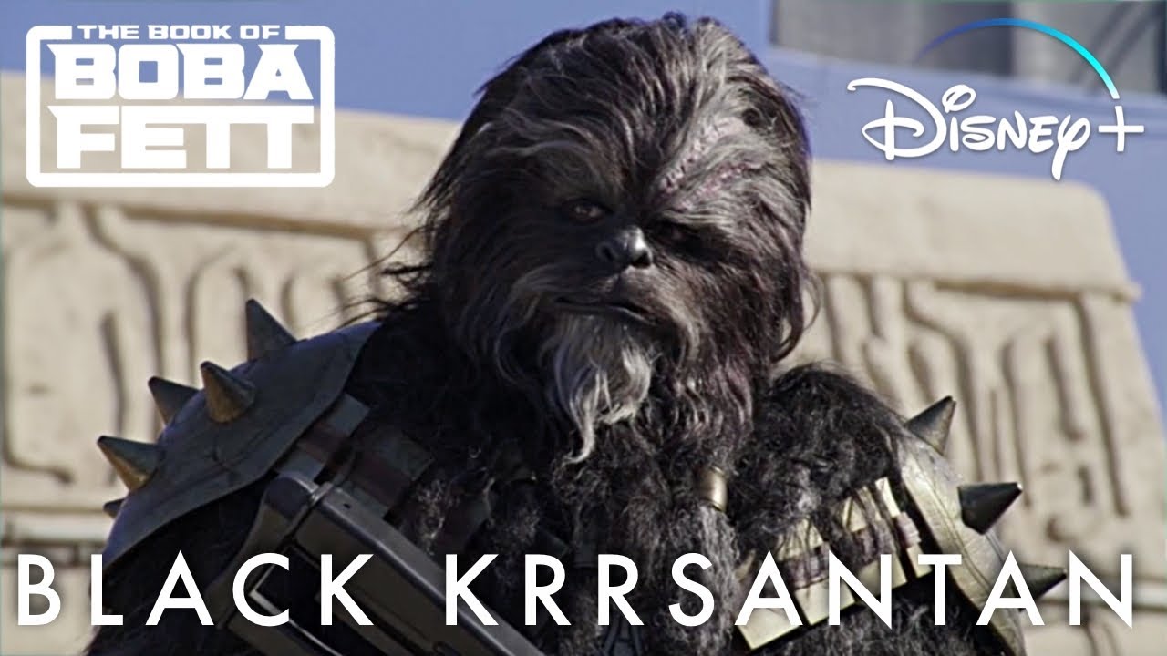 Star Wars The Book of Boba Fett Black Krrsantan Behind the Scenes | Disney+