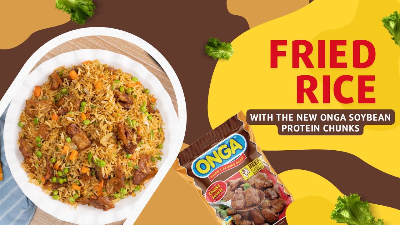 Soybean  Chunks Fried Rice