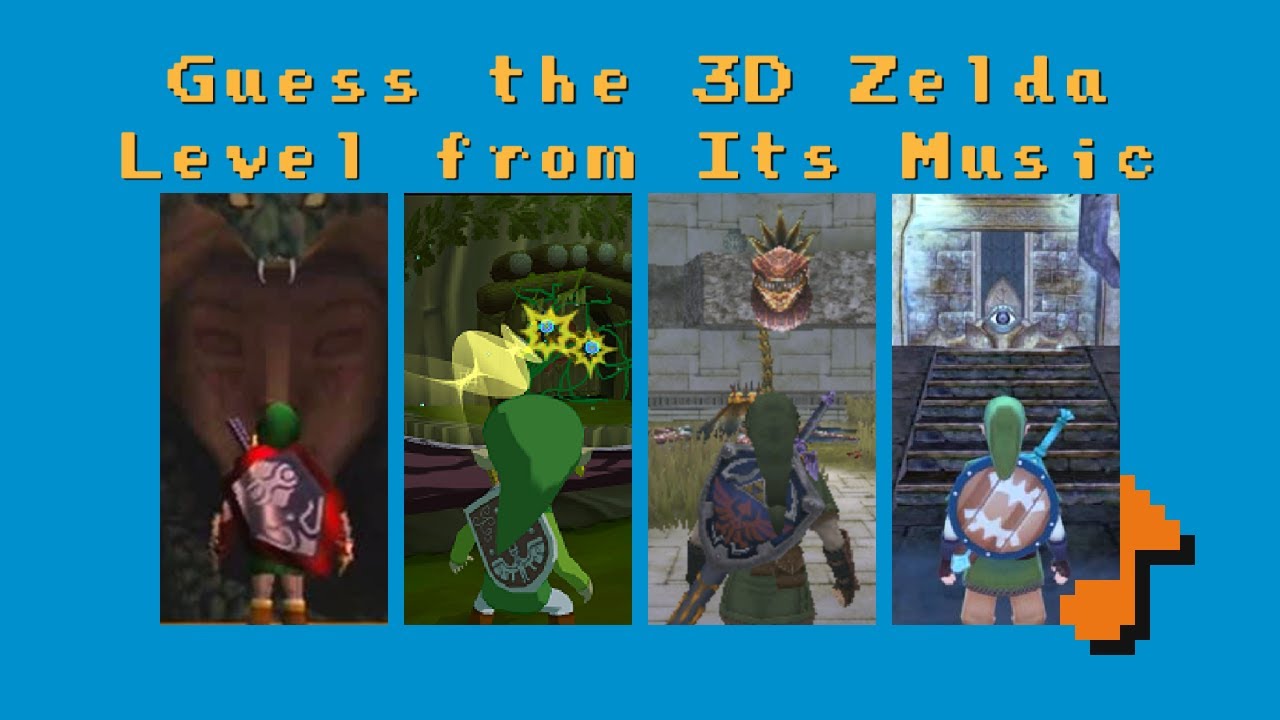Guess the 3D Zelda Level from Its Music