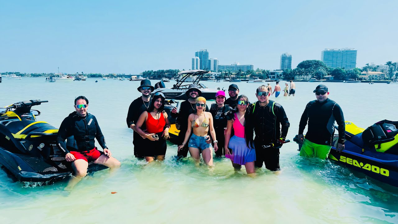 Ruta en Jetski por las ISLAS MAS HERMOSAS de Miami