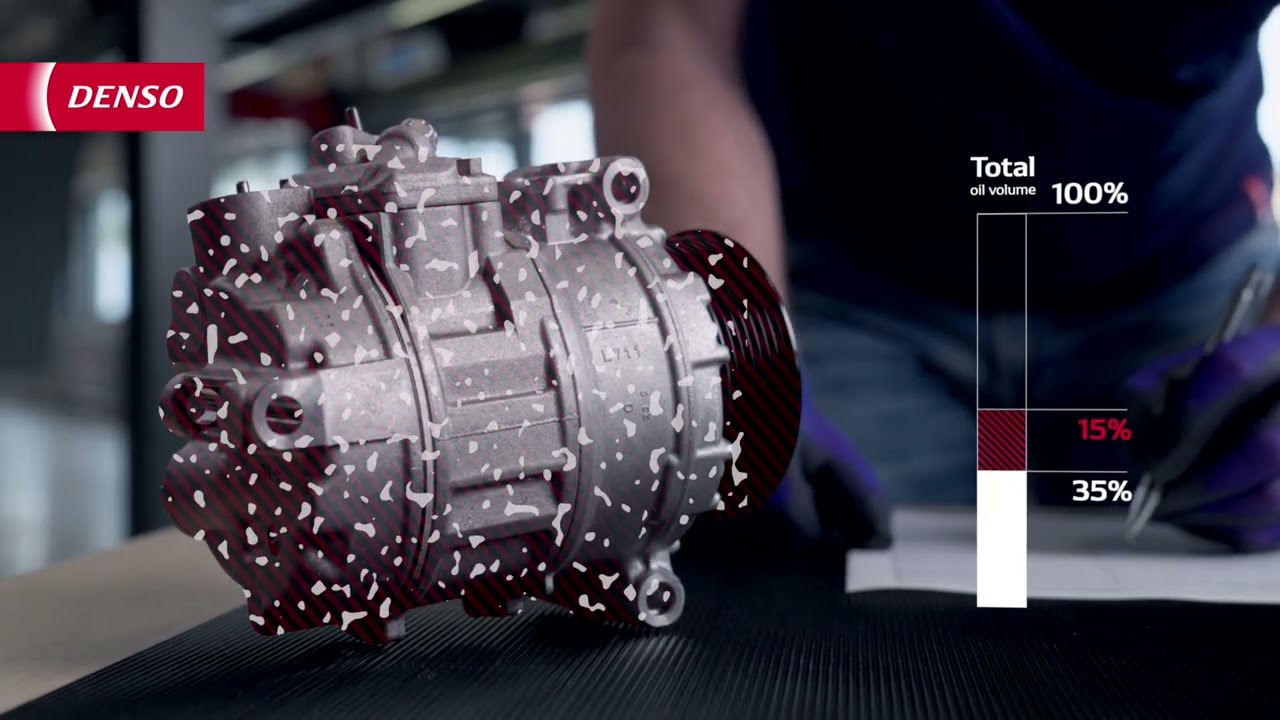 DENSO Aftermarket - how to balance the compressor oil level