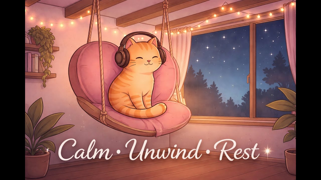 Chill Lo-Fi Beats for Relaxing & Unwinding | Cozy Background Music 💗😺