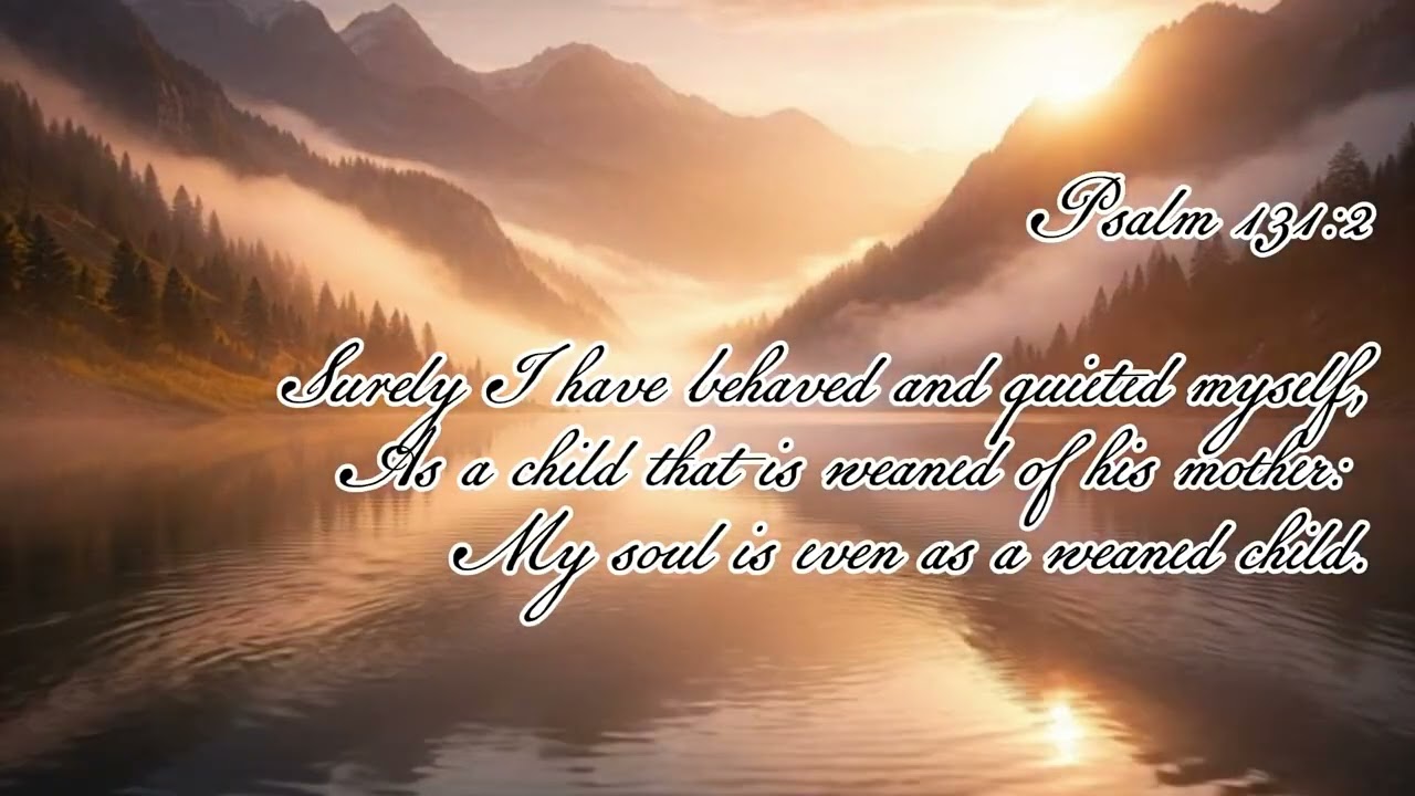 Hidden Manna | Psalm 131:2 | Quieted Soul | Worship Ambient Instrumental