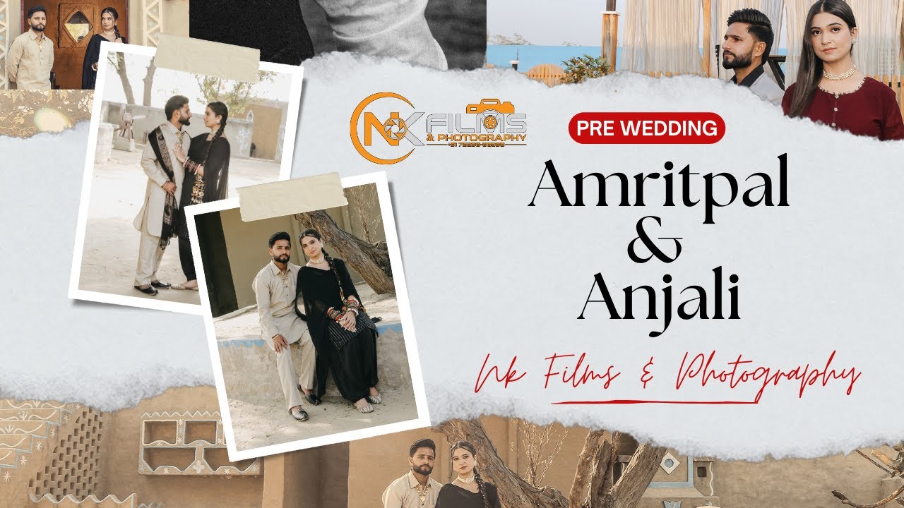 Finest Pre Wedding On Talash Song By Ashar Inframe AmritPal Singh With Anjali