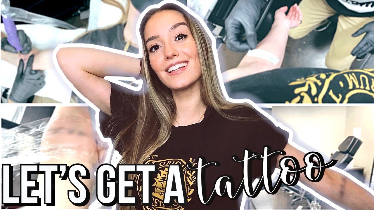 I GOT A BOOKISH TATTOO | & a full tattoo walk-through