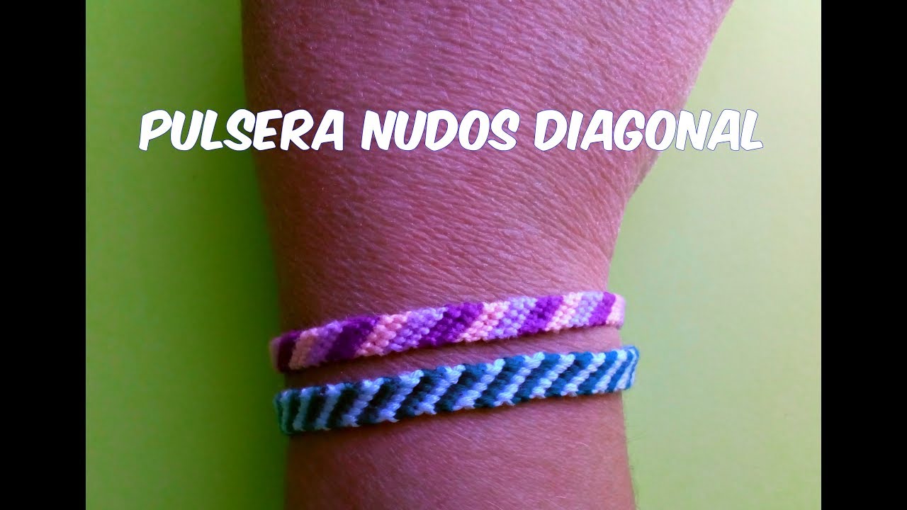 Pulsera MACRAME paso a paso/Personaliza la tuya/**Irradia color**