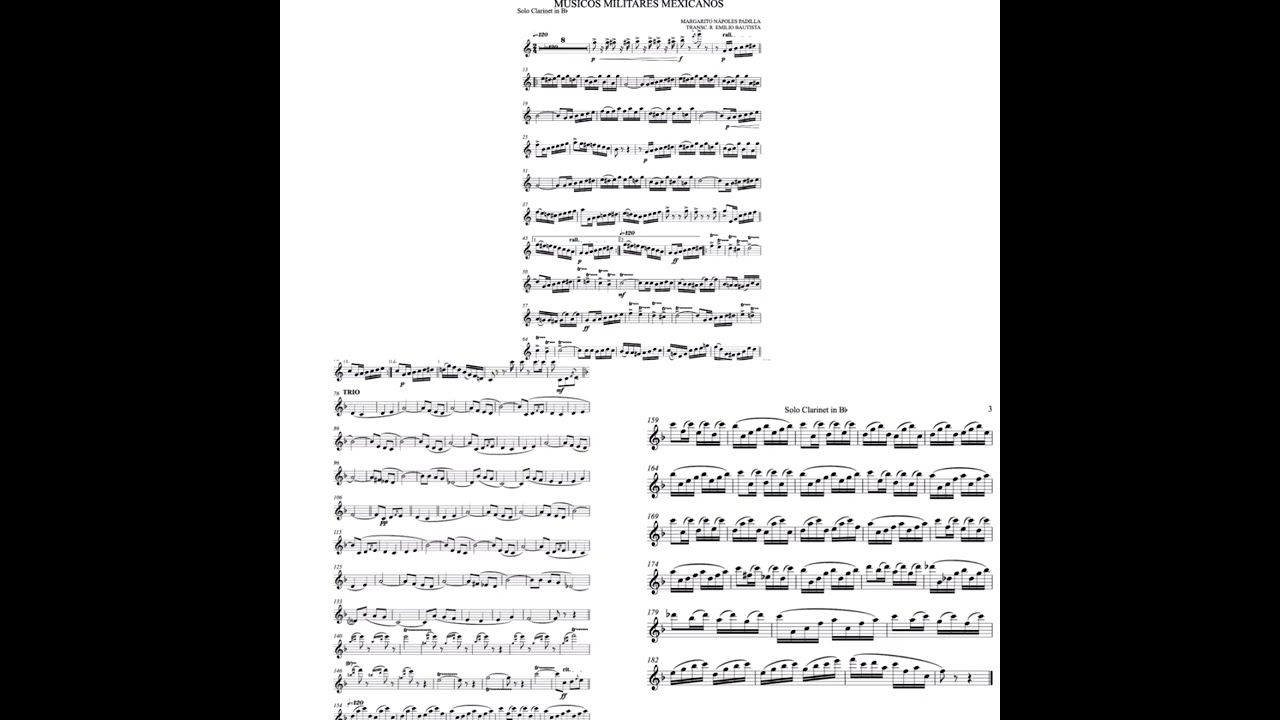 Musicos Militares - Margarito Padilla (Marcia Militare)