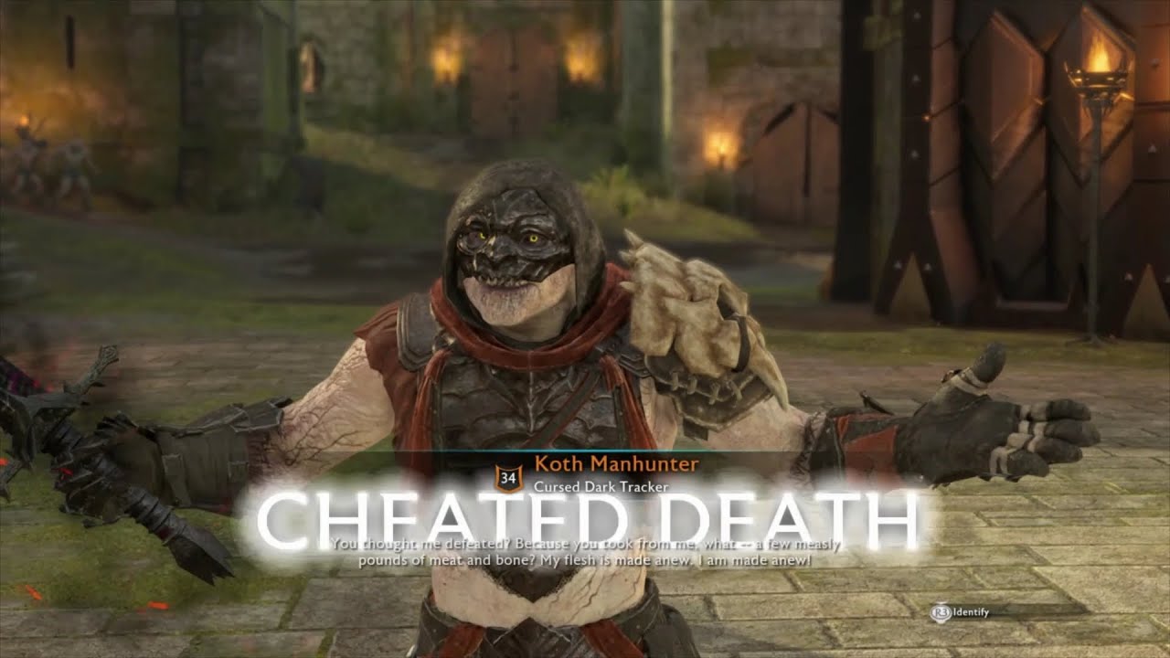 Shadow of war - I created Stormbringer from Manhunter [PS4]
