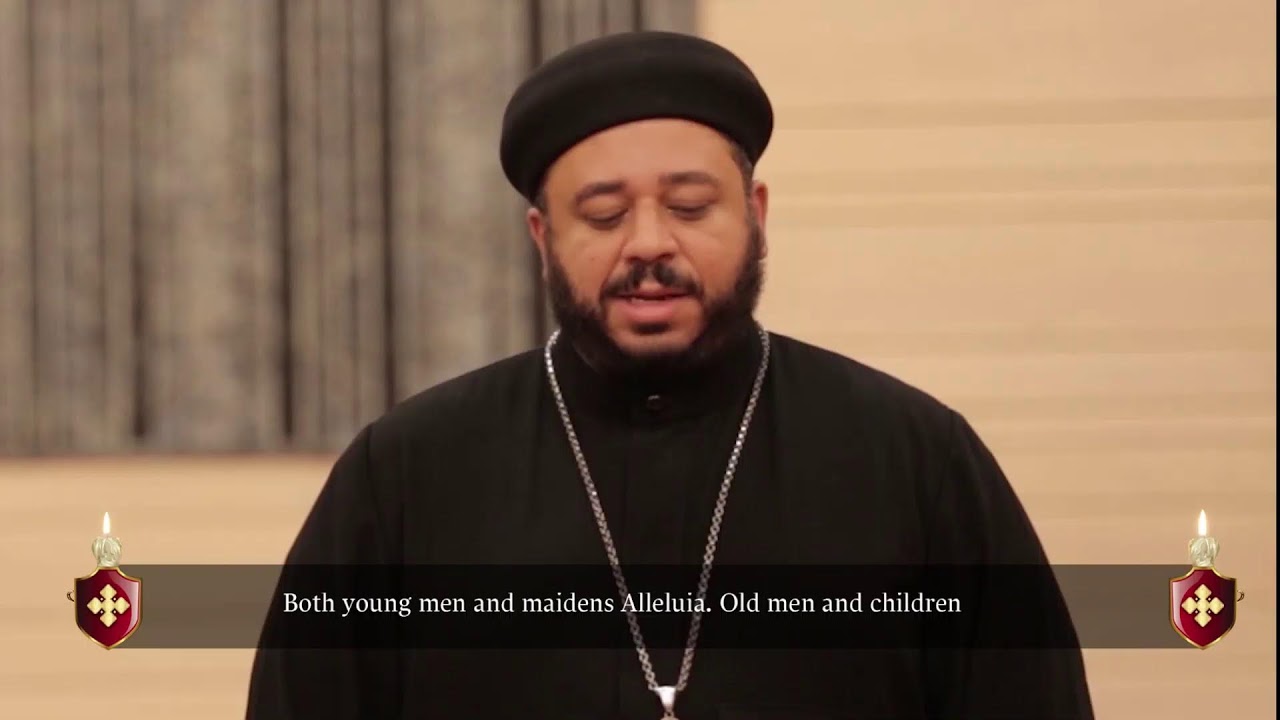 تسبحة نصف الليل باللغتين الانجليزية والعربية للقس مينا شهيد والشماس بولس ملاك