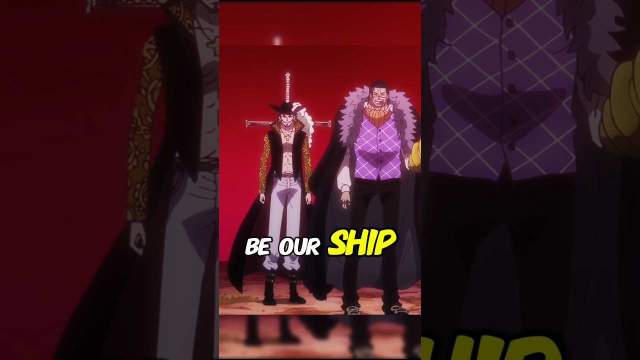 Mihawk and Crocodile HATES Buggy new ship😭