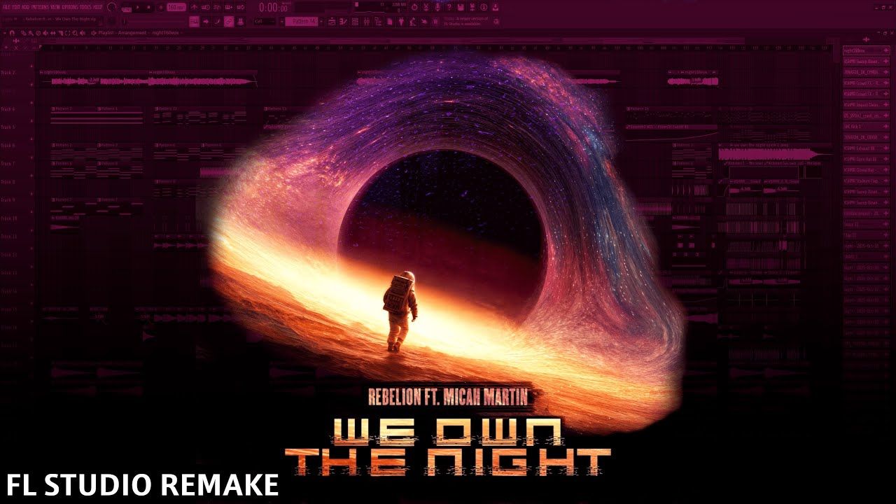 Rebelion ft. Micah Martin - We Own The Night || FL Studio Remake FLP