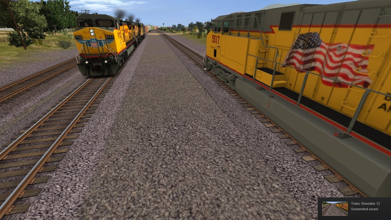Trainz: Mojave Subdivision (FULL RIDE) UP ES44AC InterModal #991 East