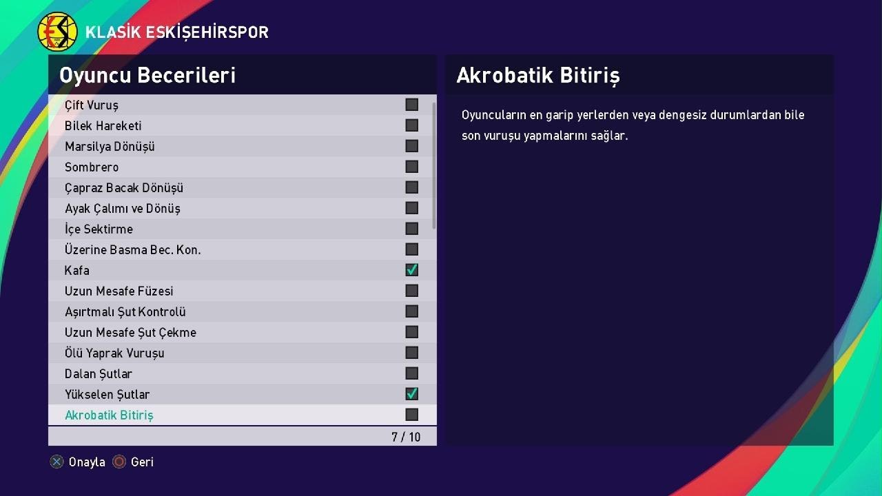 PES 2021 Faik Şentaşlar
