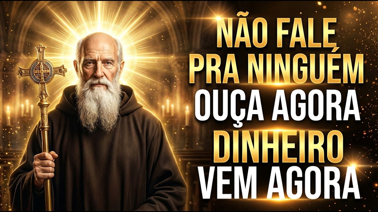📿OUÇA AGORA | REZA FORTE DE SÃO BENTO DINHEIRO INESPERADO #rezaforte #sãobento #dinero #prosperidade