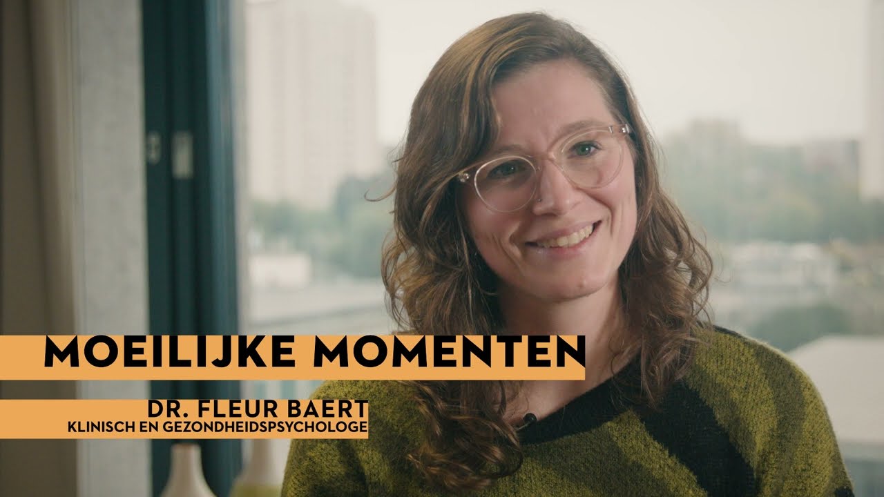 Hoe kunnen we omgaan met moeilijke momenten? Dr. Fleur Baert vertelt